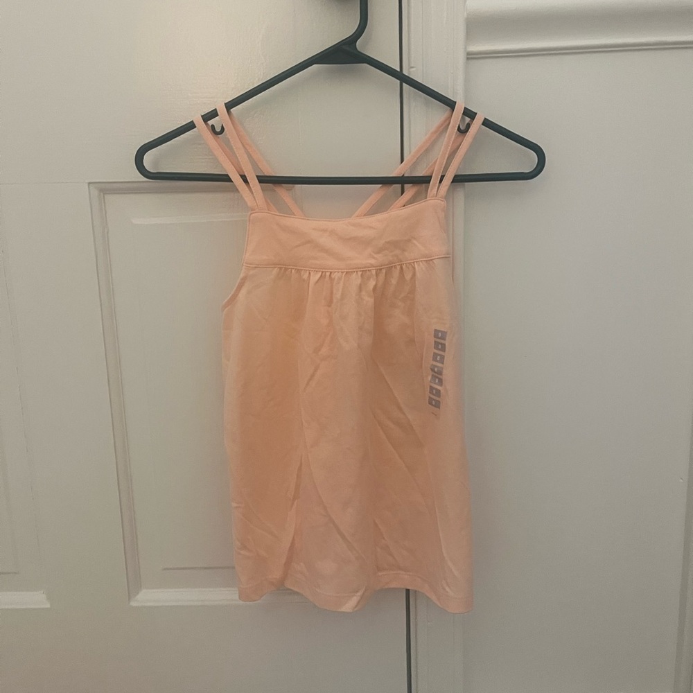 Carter's Peach Double-Strap Tank Top